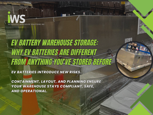 EV Battery Warehouse Storage: Why EV Batteries Are Different From Anything You’ve Stored Before