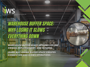 Warehouse Buffer Space: Why Losing It Slows Everything Down