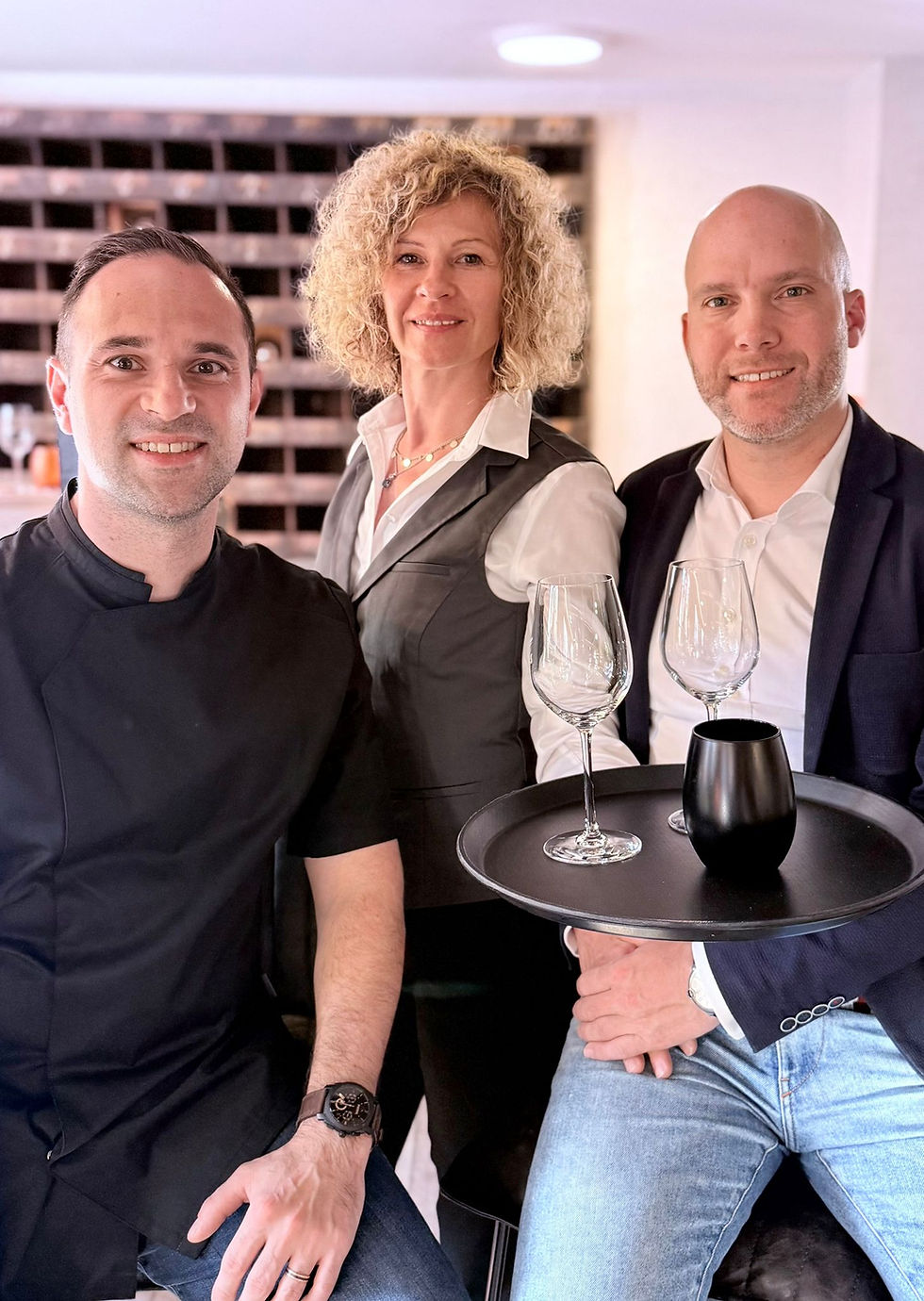 Photographie de l'équipe de l'Auberge Avry-Rosé