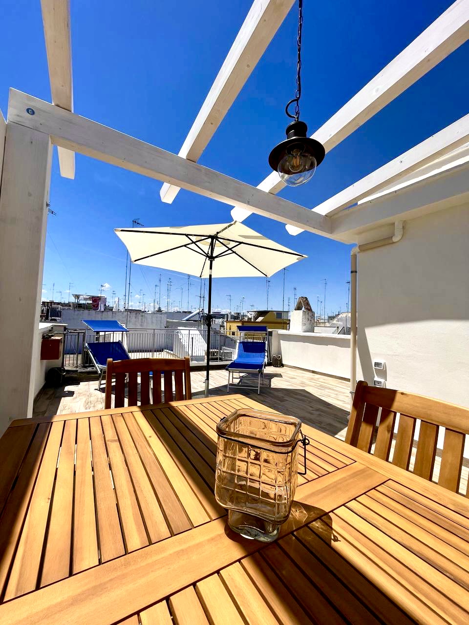 Rooftop area relax Apulia Holidays Puglia
