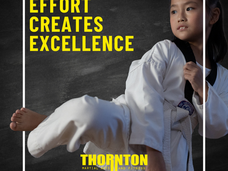 One Step at a Time: Building Excellence Through Effort