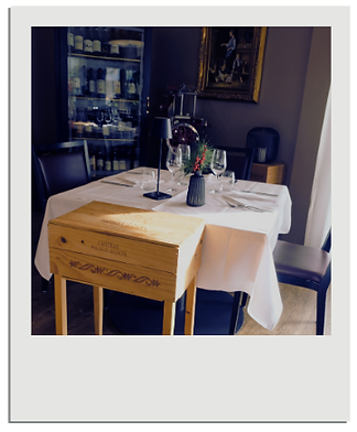 Gedeckter Tisch Restaurant insieme Horw
