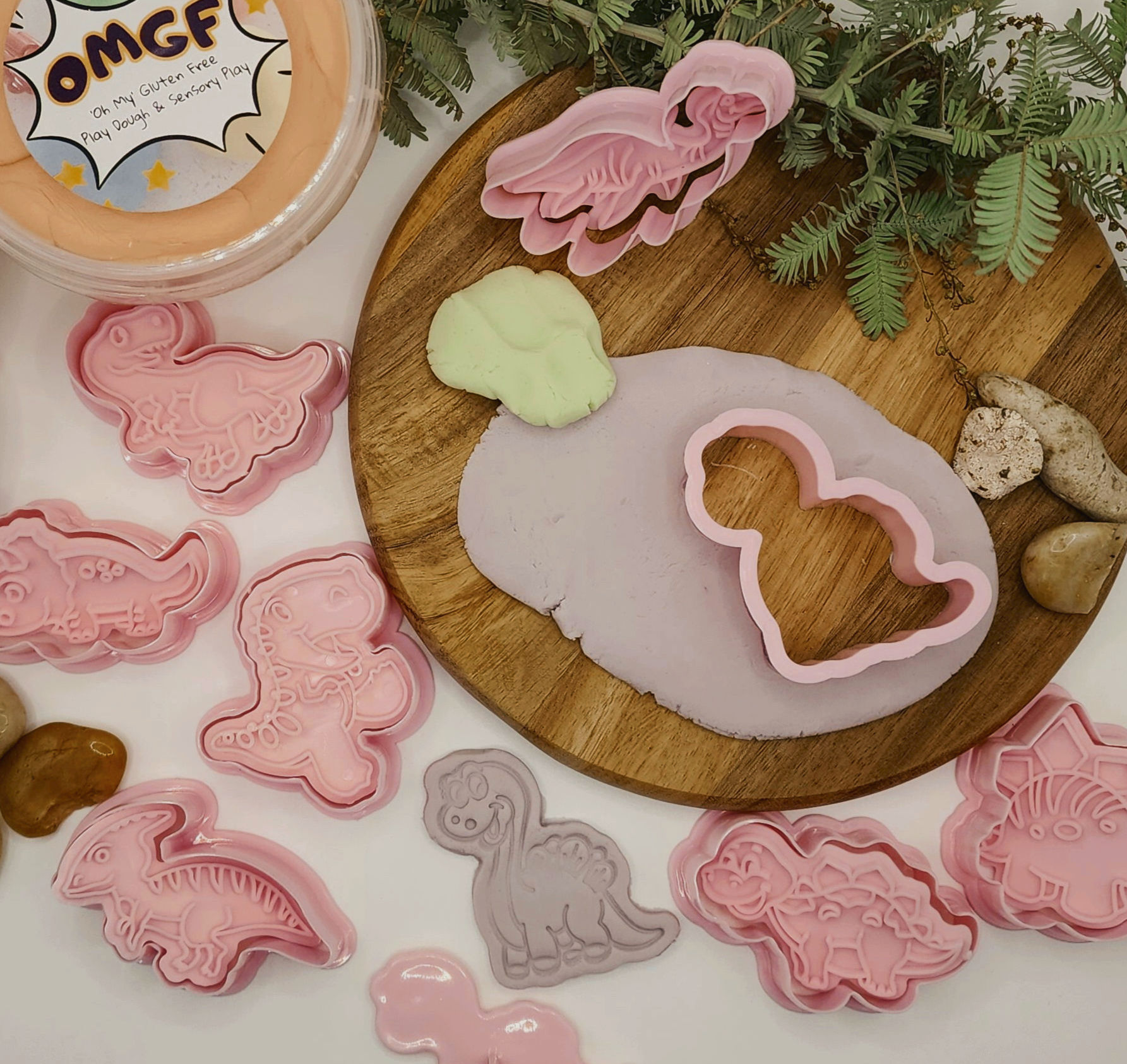 Dinosaur Dough Stamps & Cutters