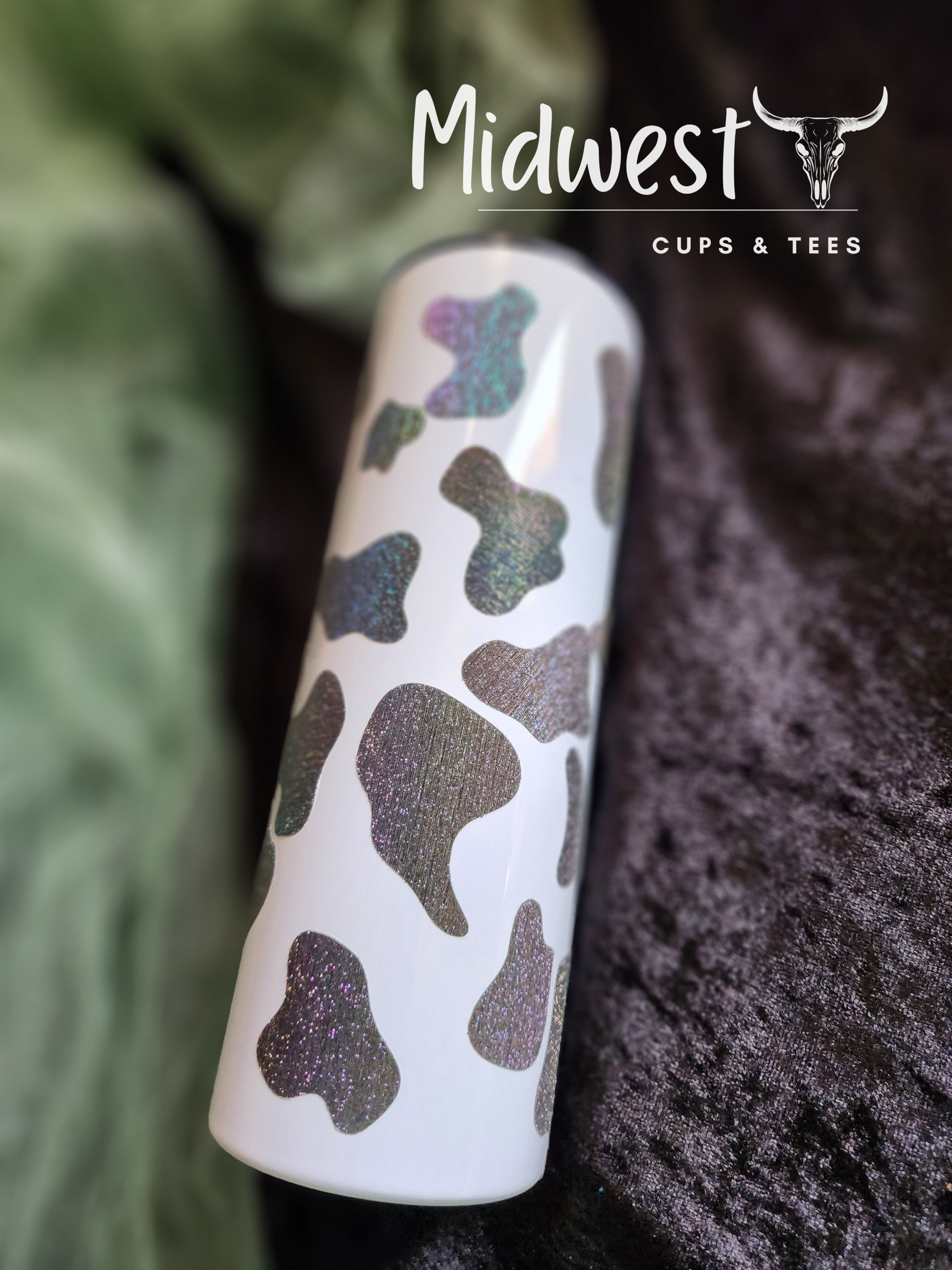 Cow Print 20 oz Tumbler