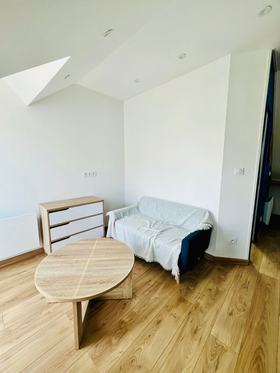 Aménagement et décoration d'un appartement / studio étudiant sur Angers