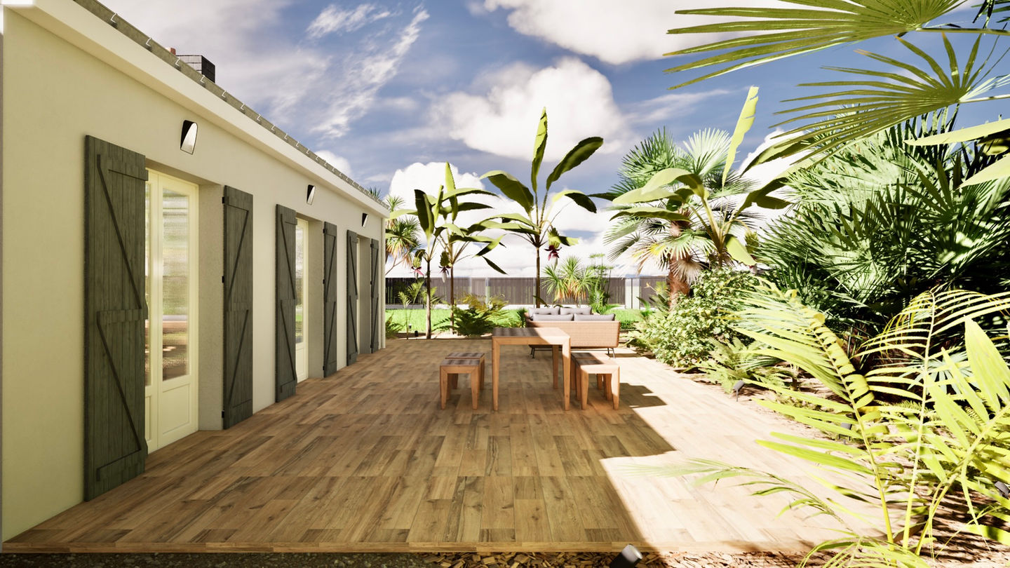 Terrasse et aménagement extérieur