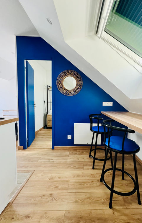 Aménagement et décoration d'un appartement / studio étudiant sur Angers