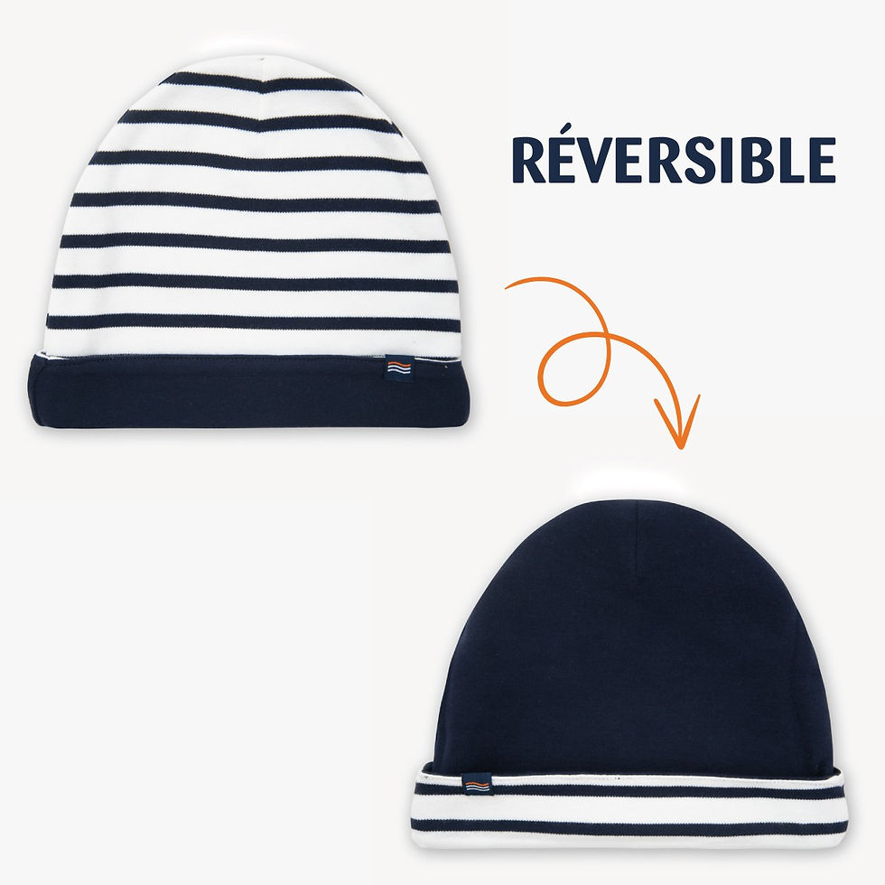 Thumbnail: BONNET REVERSIBLE - All Ocean