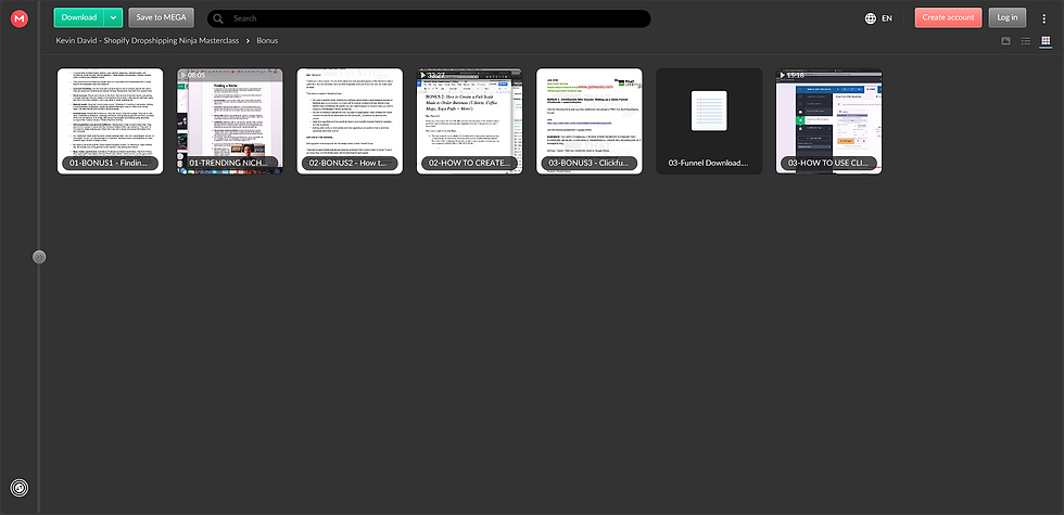 Thumbnail: Shopify Dropshipping Ninja Masterclass - Kevin David