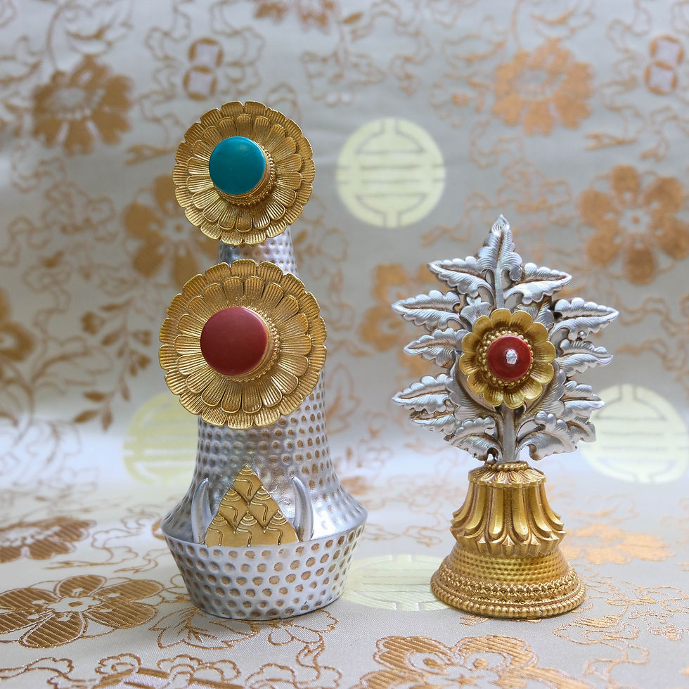 Thumbnail: Torma and Flower Set