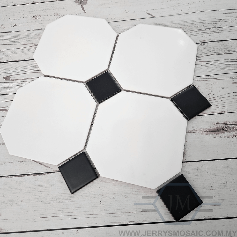 Thumbnail: Octagon White & Black (L)