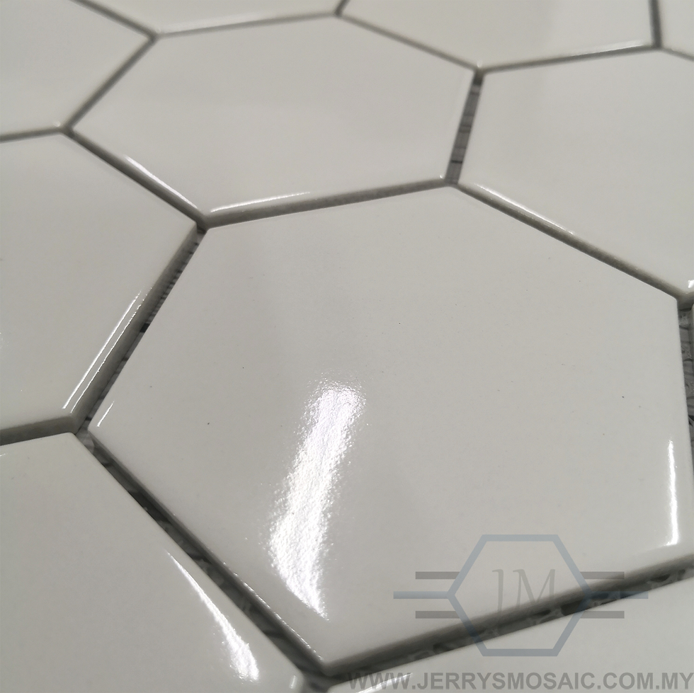 Thumbnail: Hexagon Gloss White (L)