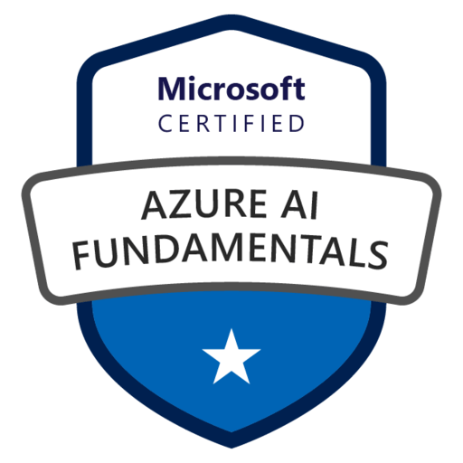 Microsoft Certified: Azure AI Engineer Associate Badge