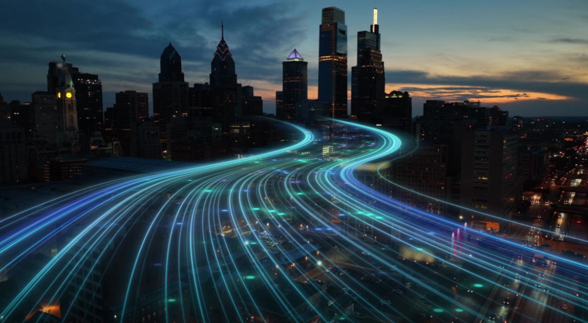 Modern IT Architecture background