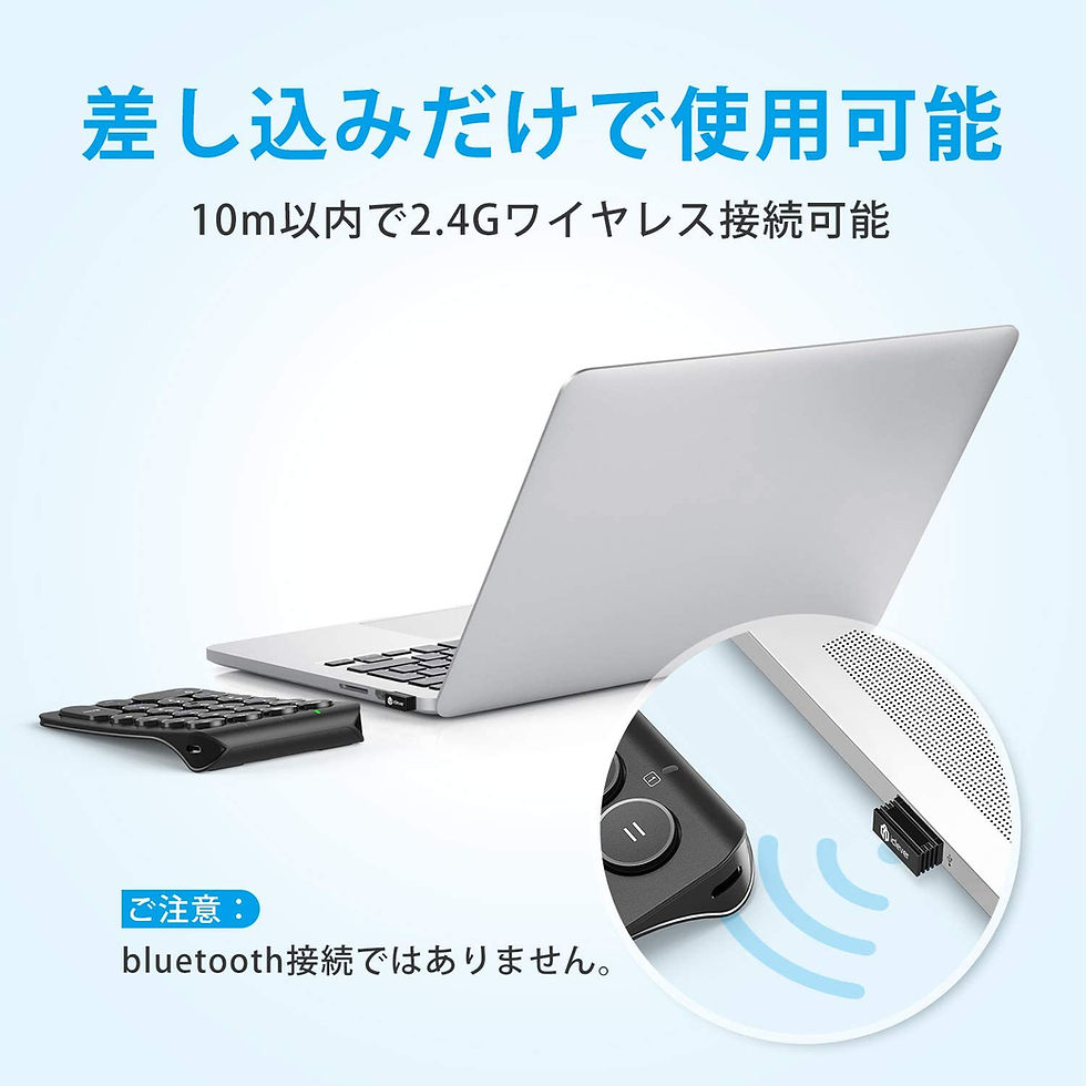 サムネイル： テンキー 2.4G IC-KP09