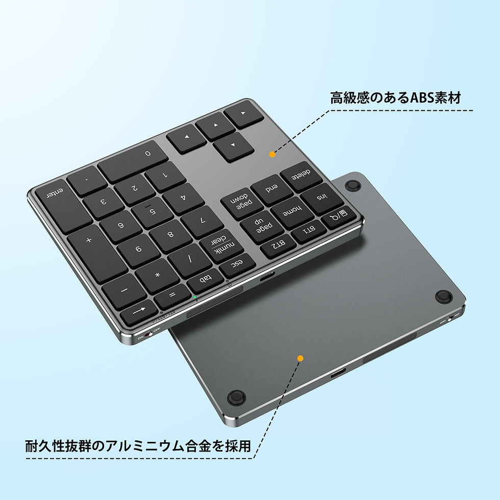 サムネイル： テンキー Bluetooth IC-KP10