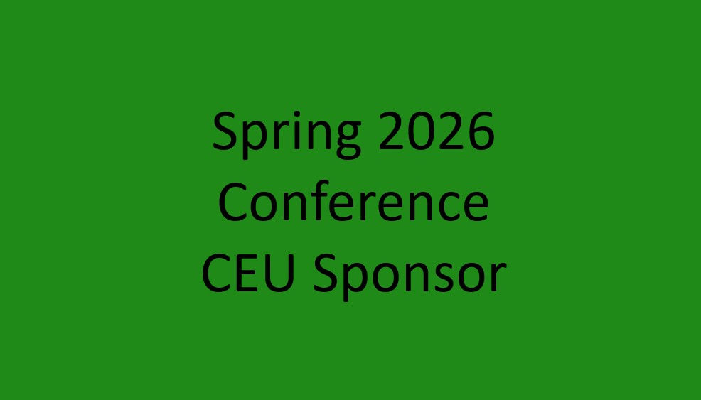 Spring 2026 Conference CEU Sponsor