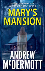 The book cover of Mary's Mansion by Andrew McDermott