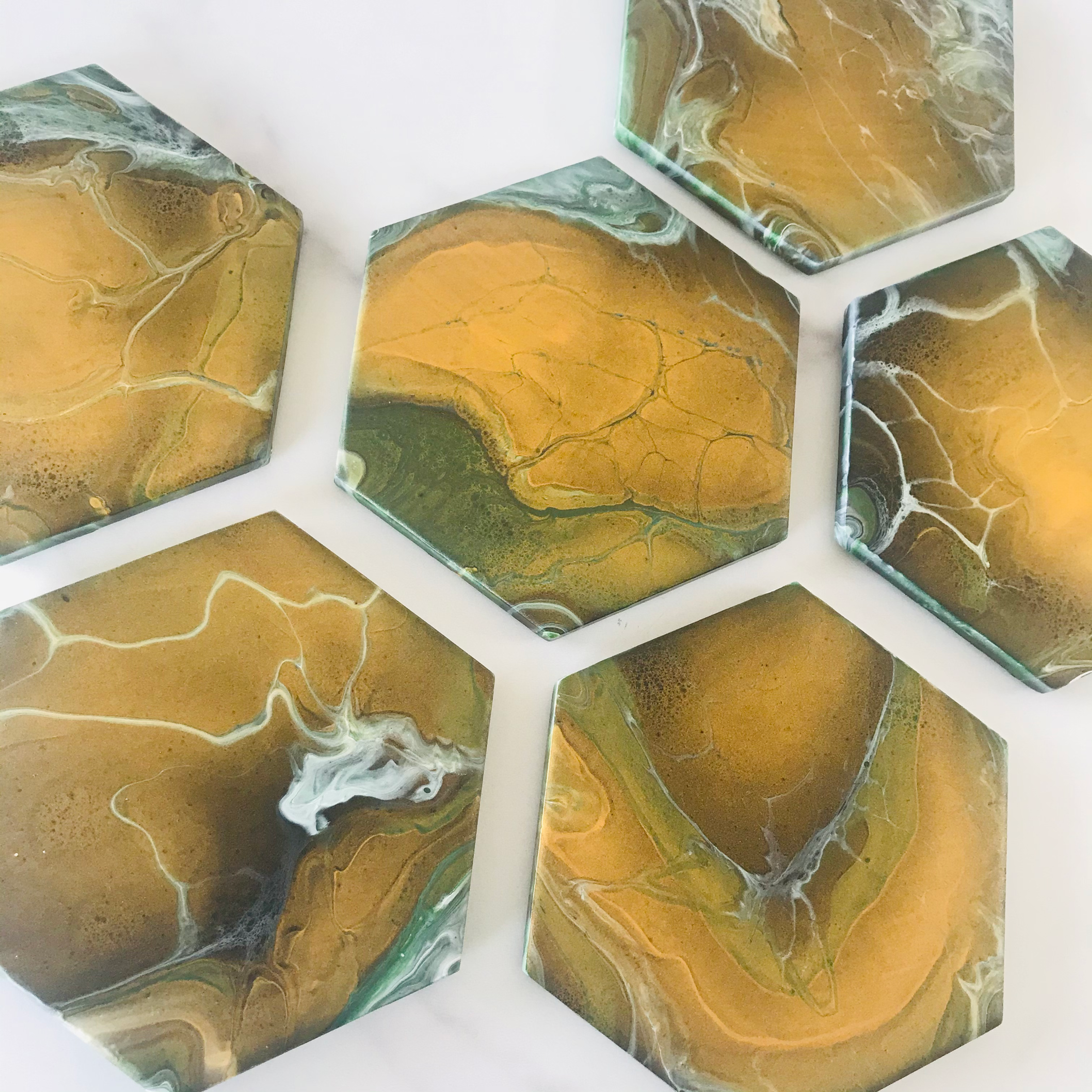 GOLDIE LOCKS Set of 6