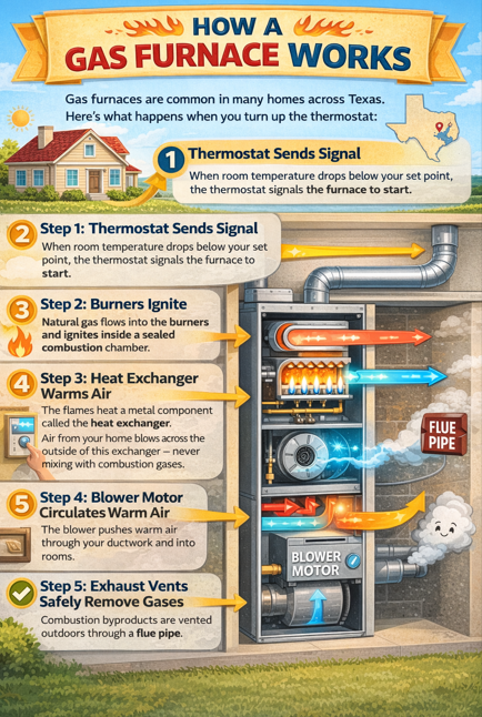 Learn How Gas Furnace Works