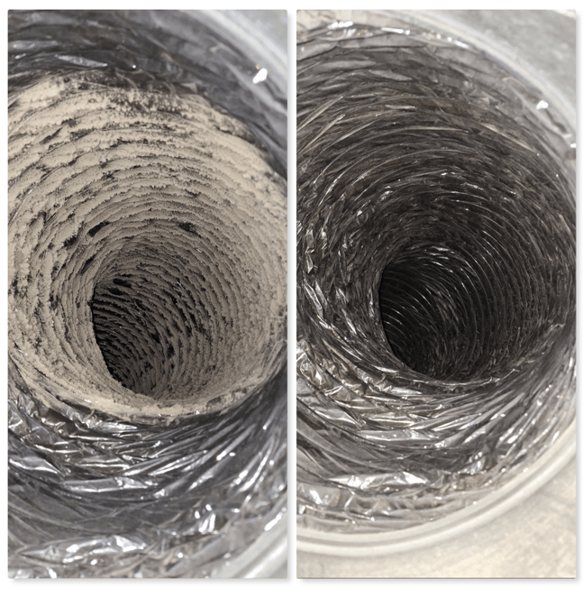 Professional Air Duct Cleaning in San Antonio Before and After