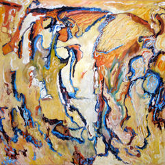 Blue rivers wound between golden harvest fields.