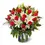 Thumbnail: Red Roses & White Lily Arrangement