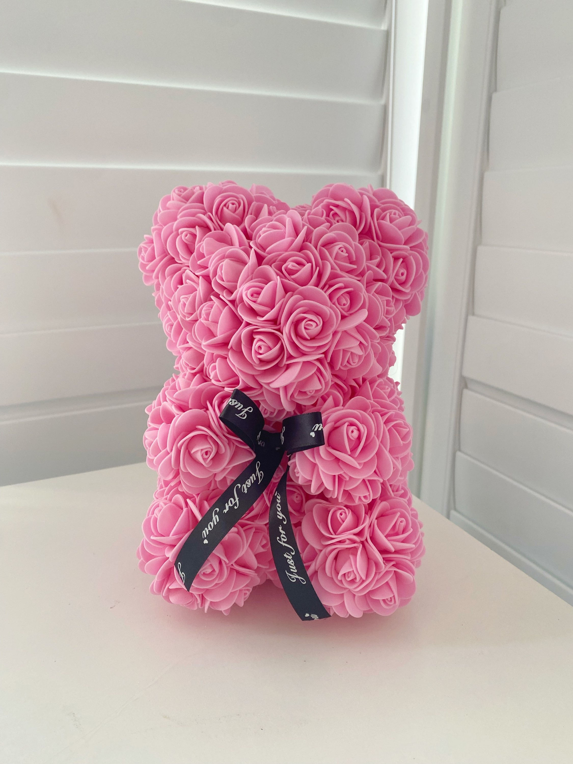 Luxe Pink Bear Small