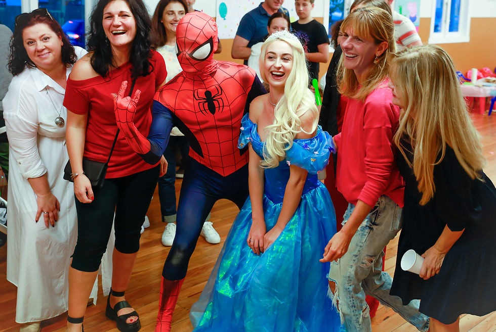 Cinderella and Spiderman