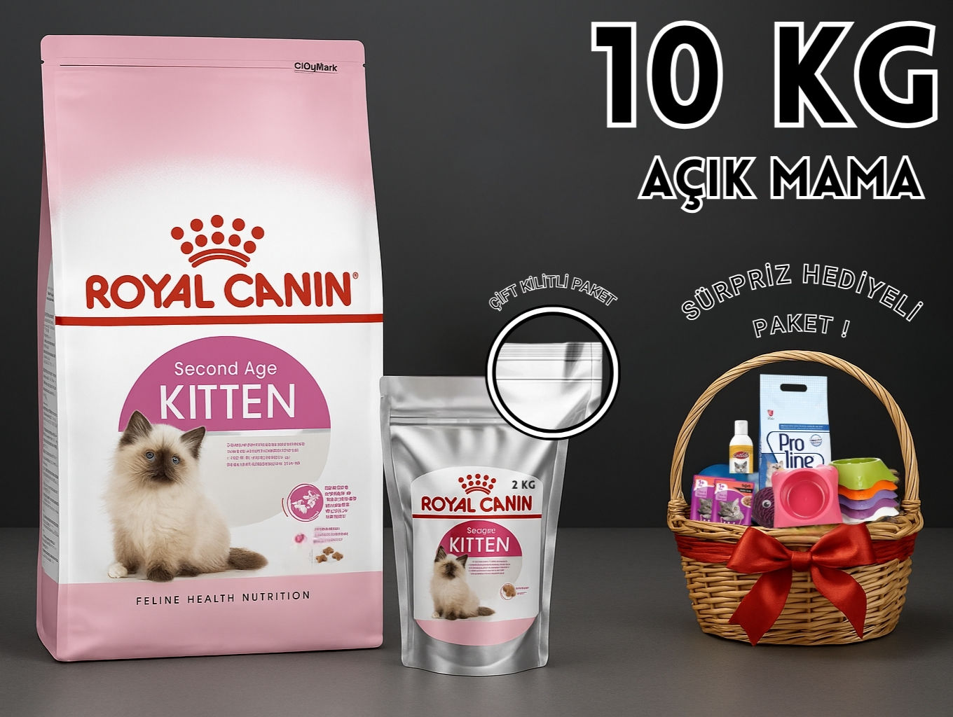 Royal Canin Kitten 36 Yavru Kedi Maması 10 Kg Açık Mama