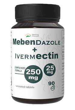 ivermectin 25mg + Memendazole 250mg