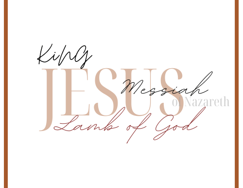 KNOW YOUR SAVIOUR