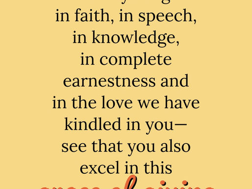 THE GRACE OF GIVING
