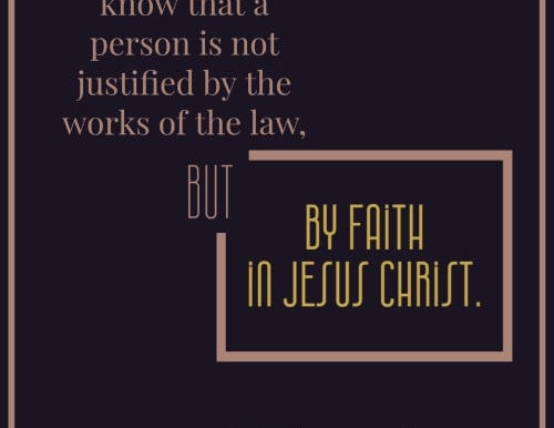 MADE RIGHT THROUGH CHRIST