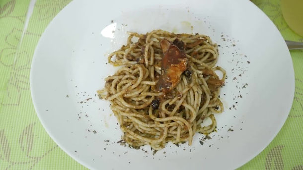 Sardines Pasta ala Coach Barbie