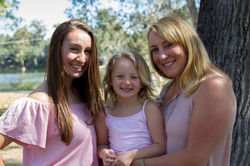 Mom and 2 daughters