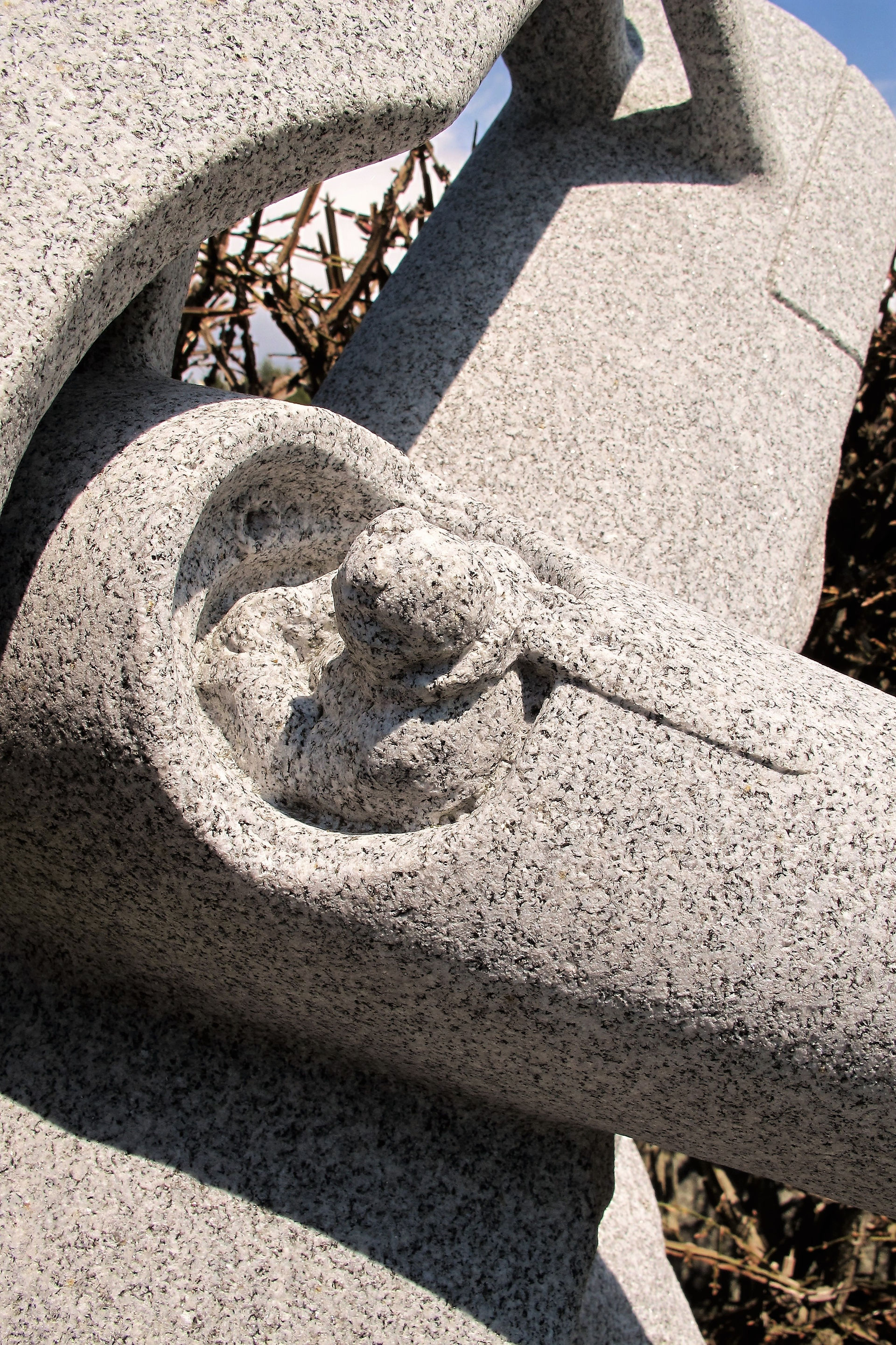 LaCourse Monument (detail)