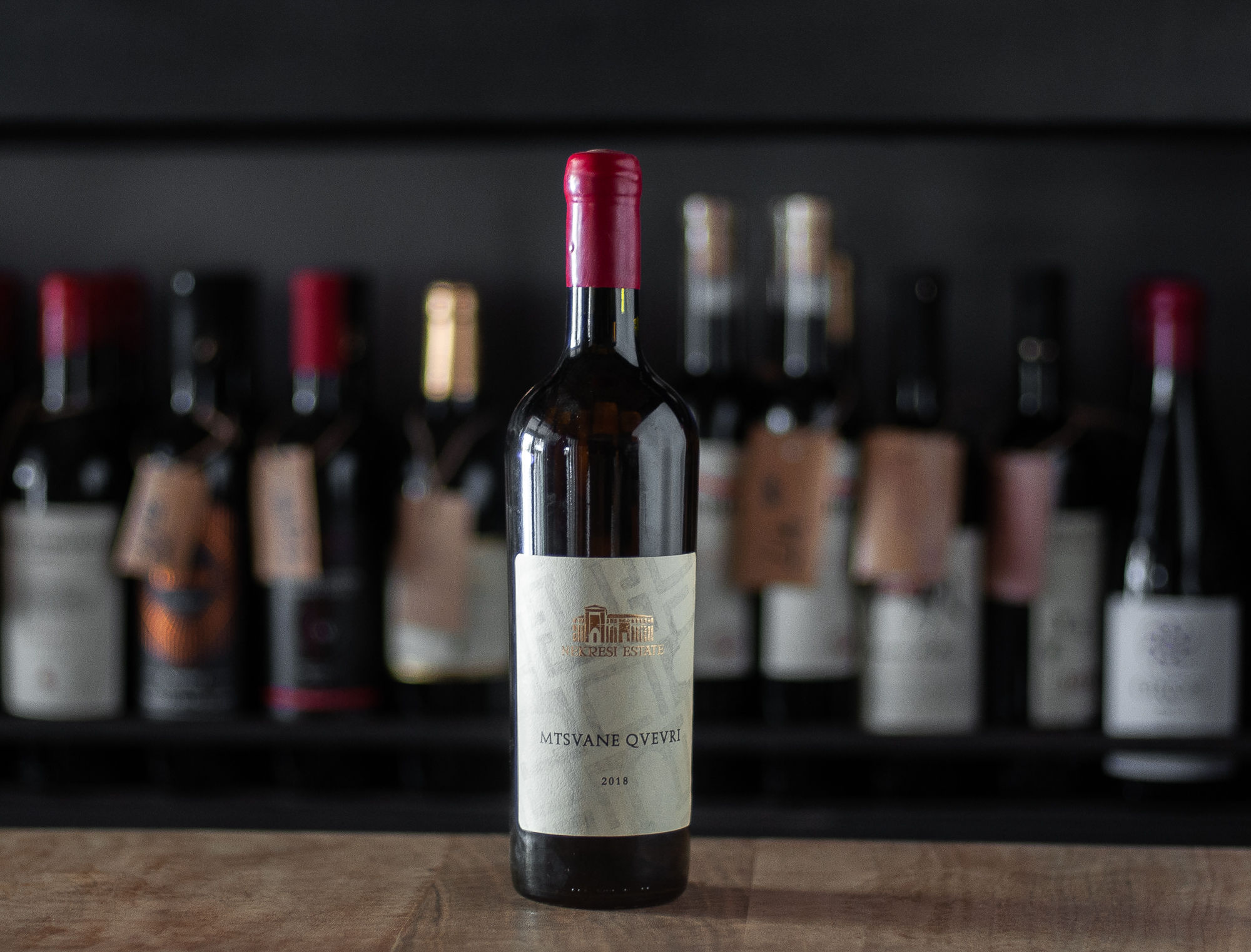 Mtsvane qvevri 2018, Nekresi, Dry amber wine