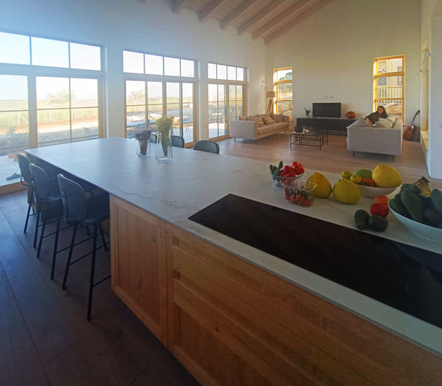 מטבח כפרי מודרני