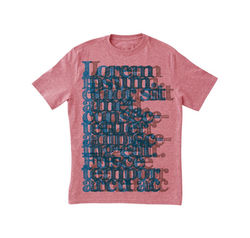 Cool Typography Pink T-Shirt 