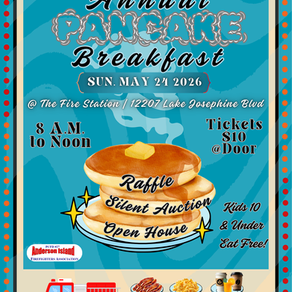 Pancake Breakfast SUN May 24, 2026