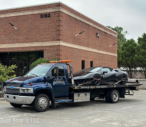 Exotic vehicle towing