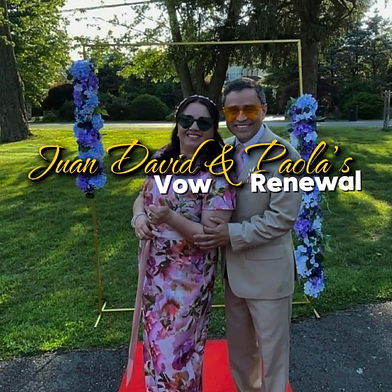 Juan David & Paola's Vow Renewal