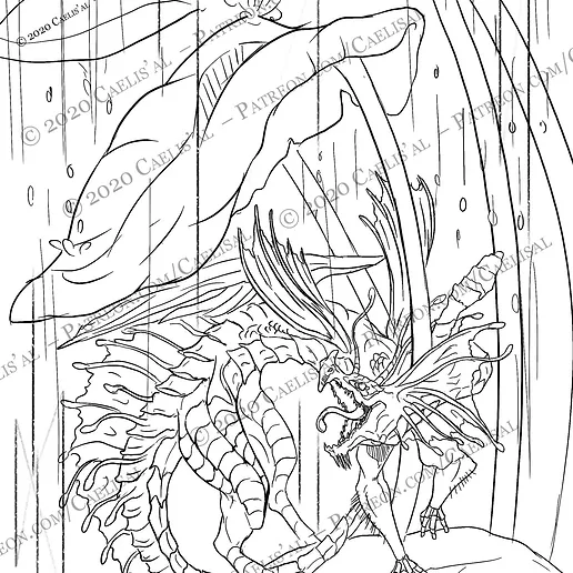 Colouring Book Pages Caelis Al