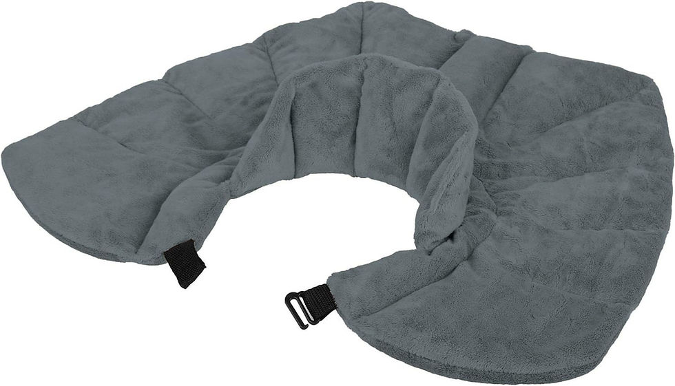 Thumbnail: Microwavable Heating Pad for Neck and Shoulders - 5 Lb. Heavy Duty Weight