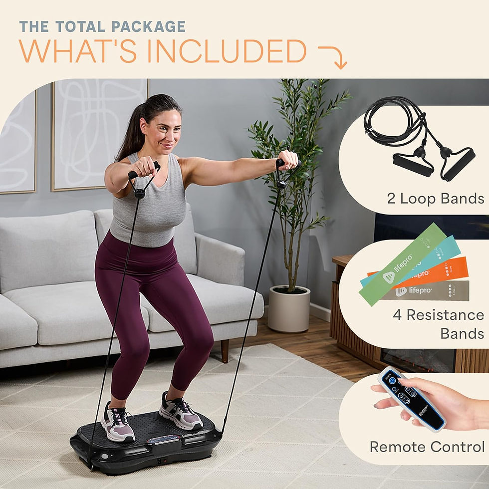 Thumbnail: Vibration Plate: Increase Bone Density, Balance, Muscle Strength, & Drain Lymph!