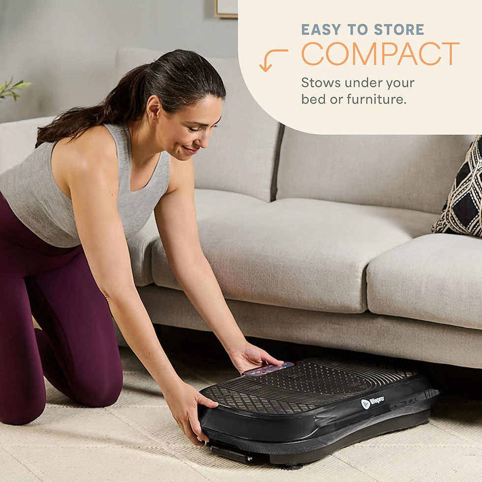 Thumbnail: Vibration Plate: Increase Bone Density, Balance, Muscle Strength, & Drain Lymph!