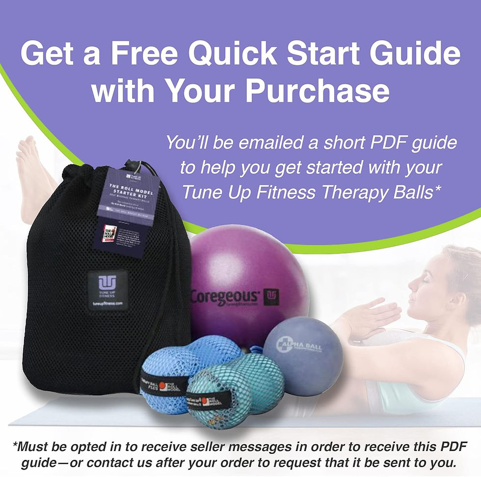 Thumbnail: YOGA TUNE UP® Therapy Balls - Massage Balls for Accupressure