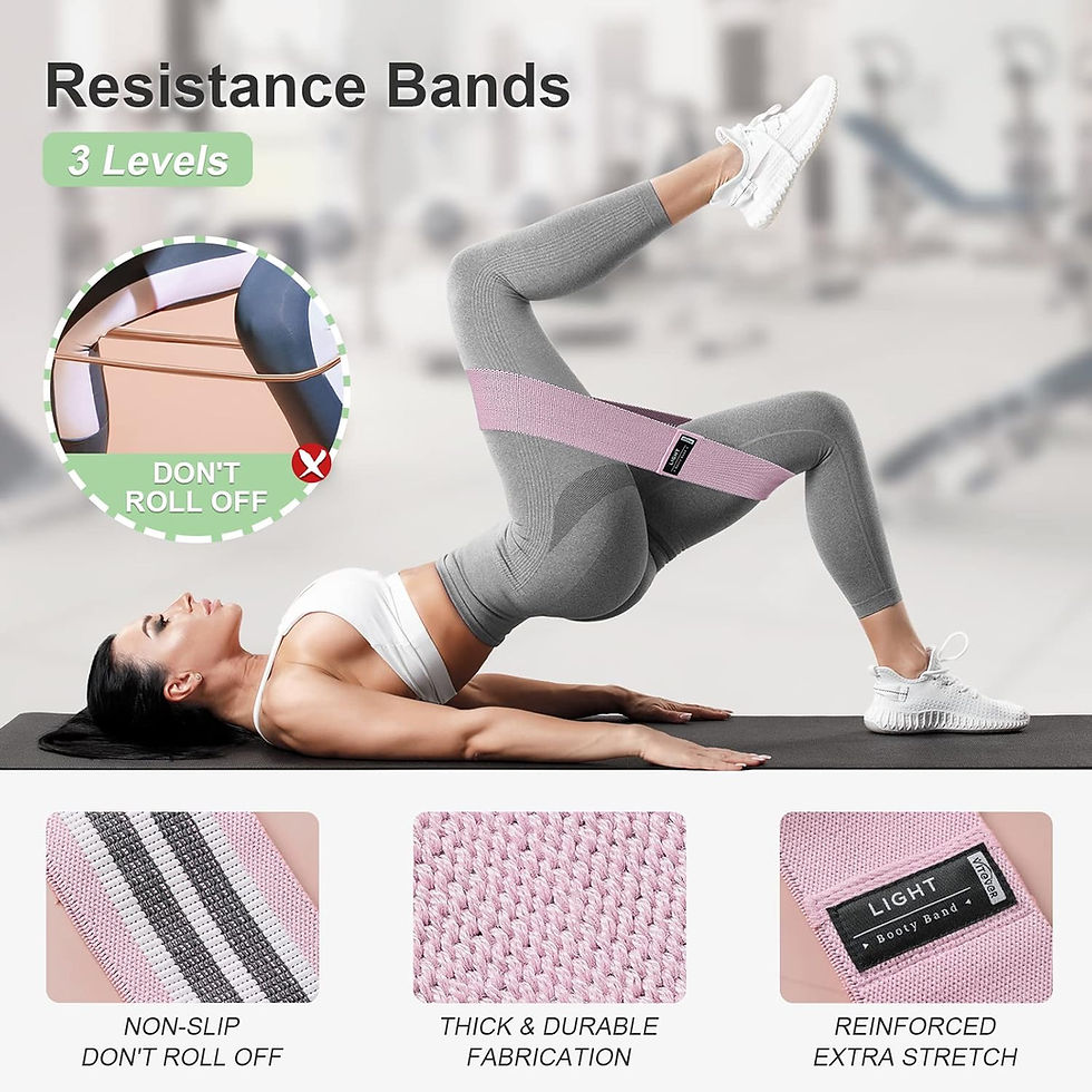 Thumbnail: Booty Bands Set, Resistance Bands for Men & Women