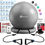 Thumbnail: INTENT SPORTS Yoga Ball Chair – Stability Ball with Inflatable Stability Base